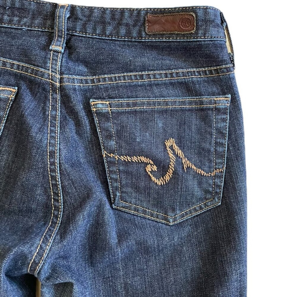 AG Adriano Goldschmied Dark Blue Low Rise Bootcut Jeans 26 Regular - Picture 6 of 10